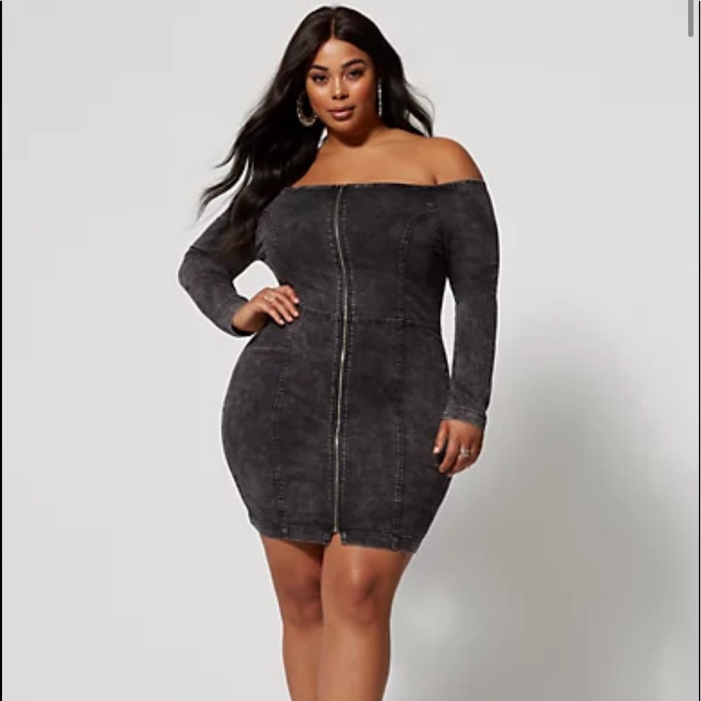 denim dress